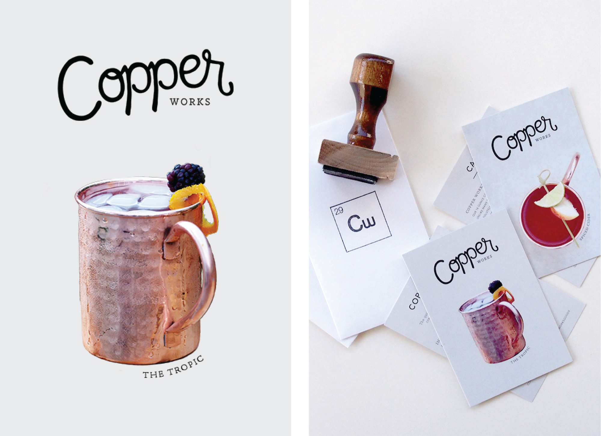 Brand Identity Design for Craft Cocktail Lifestyle Brands 