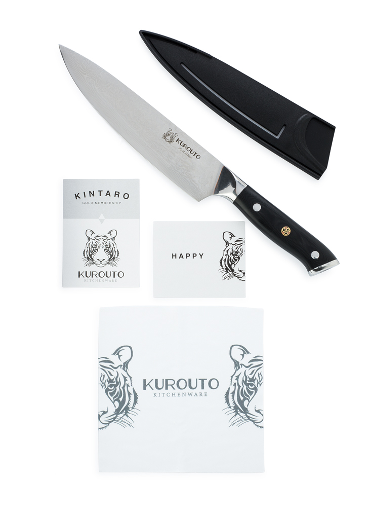 Flatlay Image of Kurouto Kitchenware Brand Package