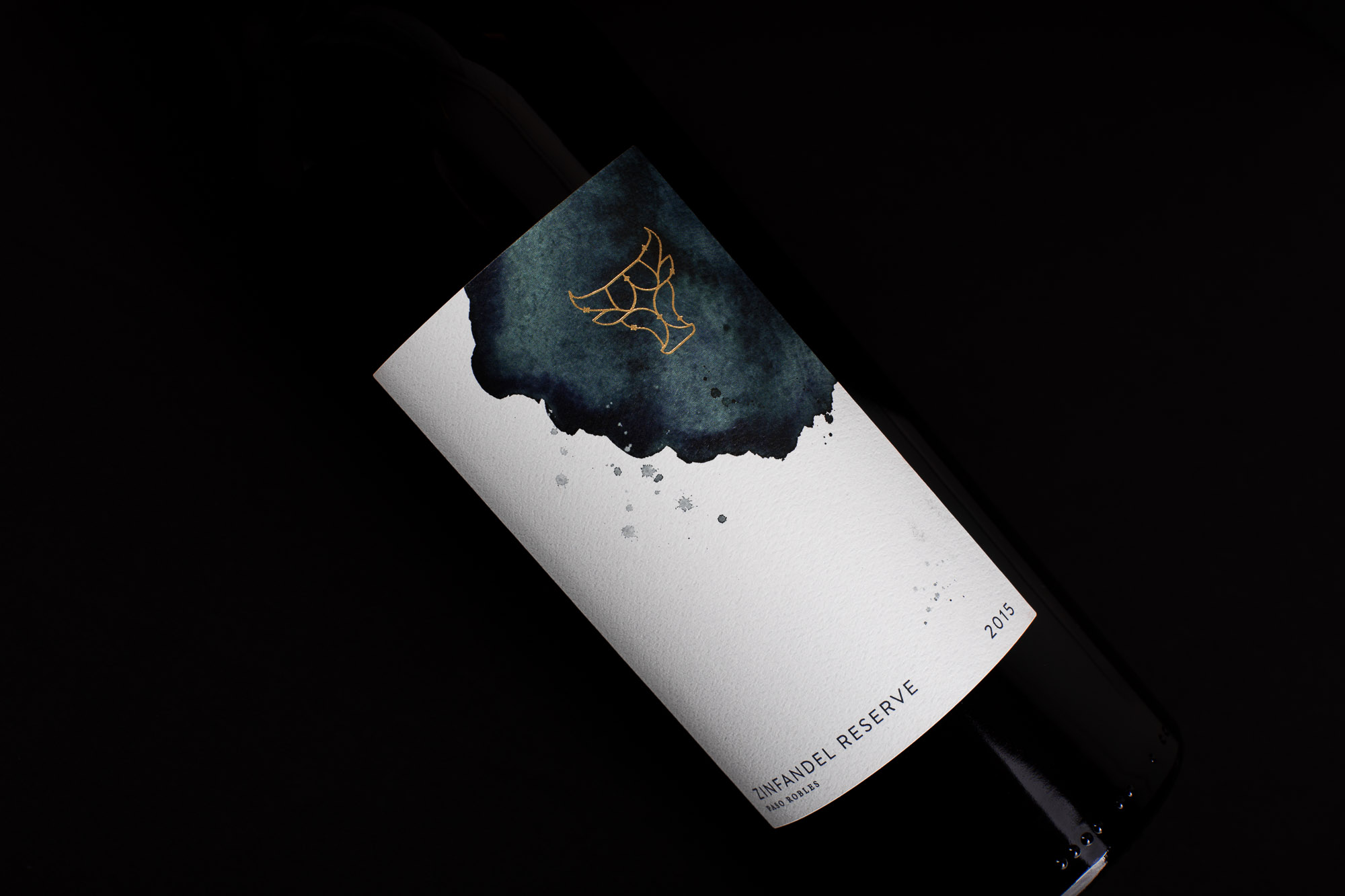 Wine Label Design Paso Robles California for Seven Oxen by Amarie Design Co. 